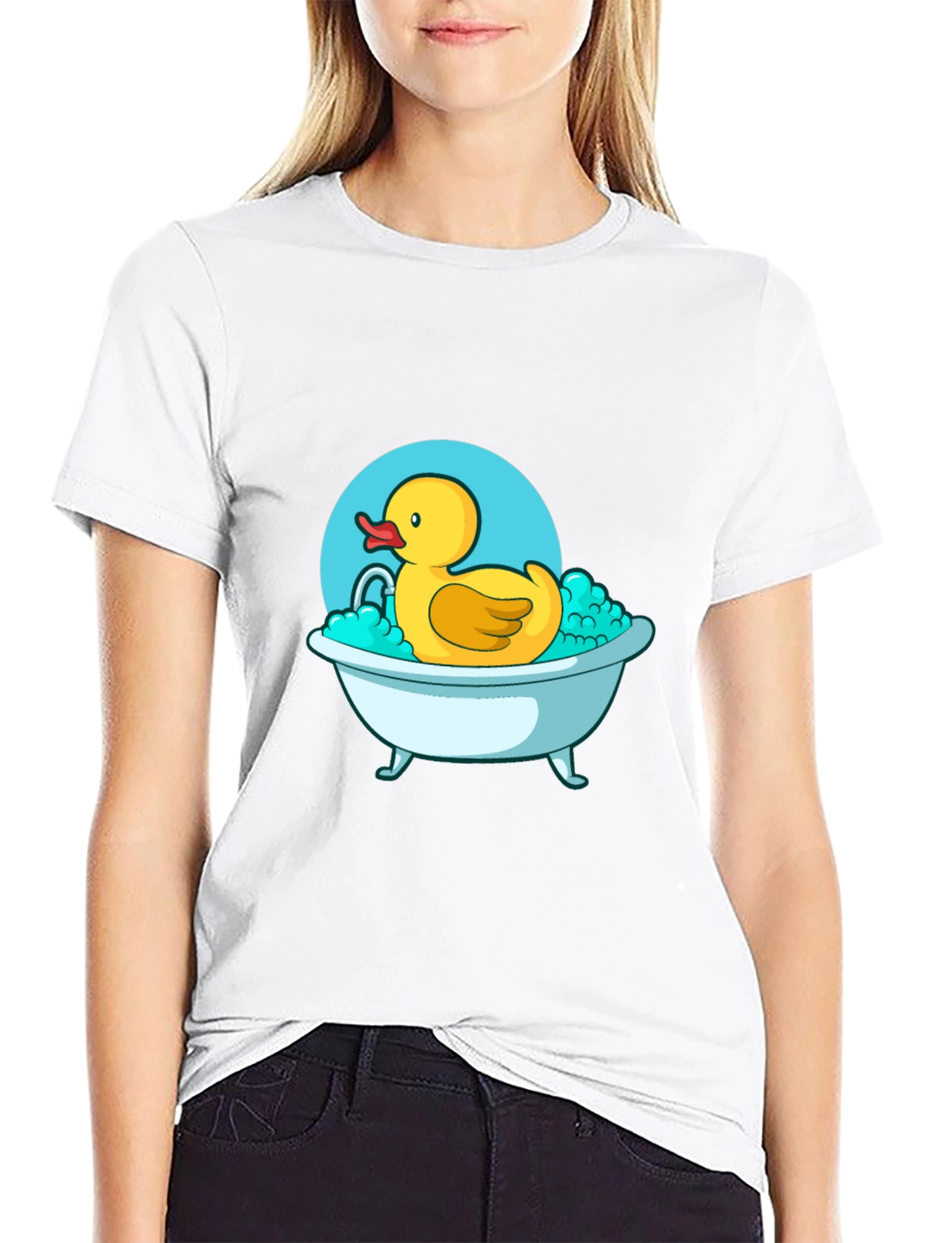 Rubber Duckie Bathtub Graphic Tee
