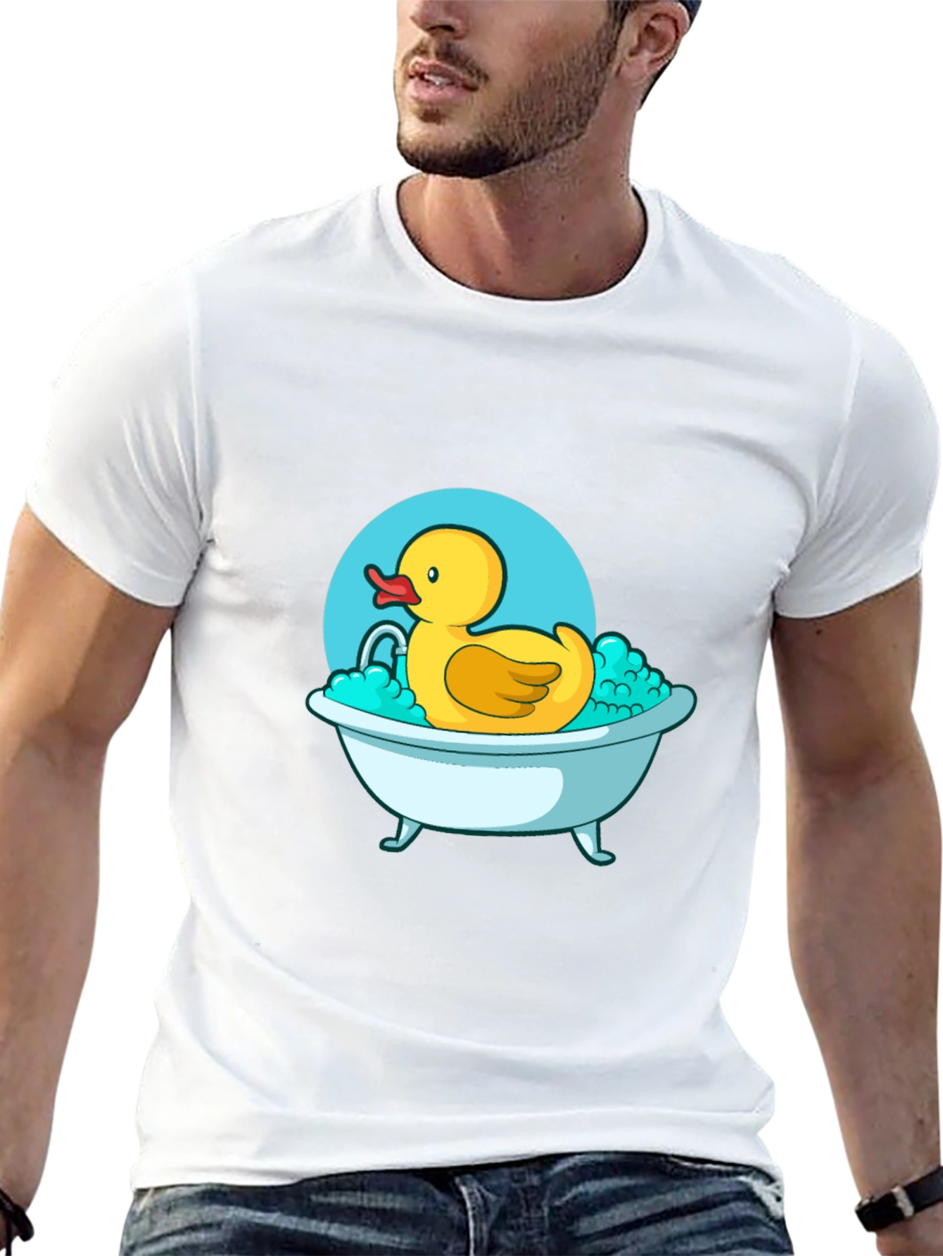 Rubber Duckie Bathtub Graphic Tee
