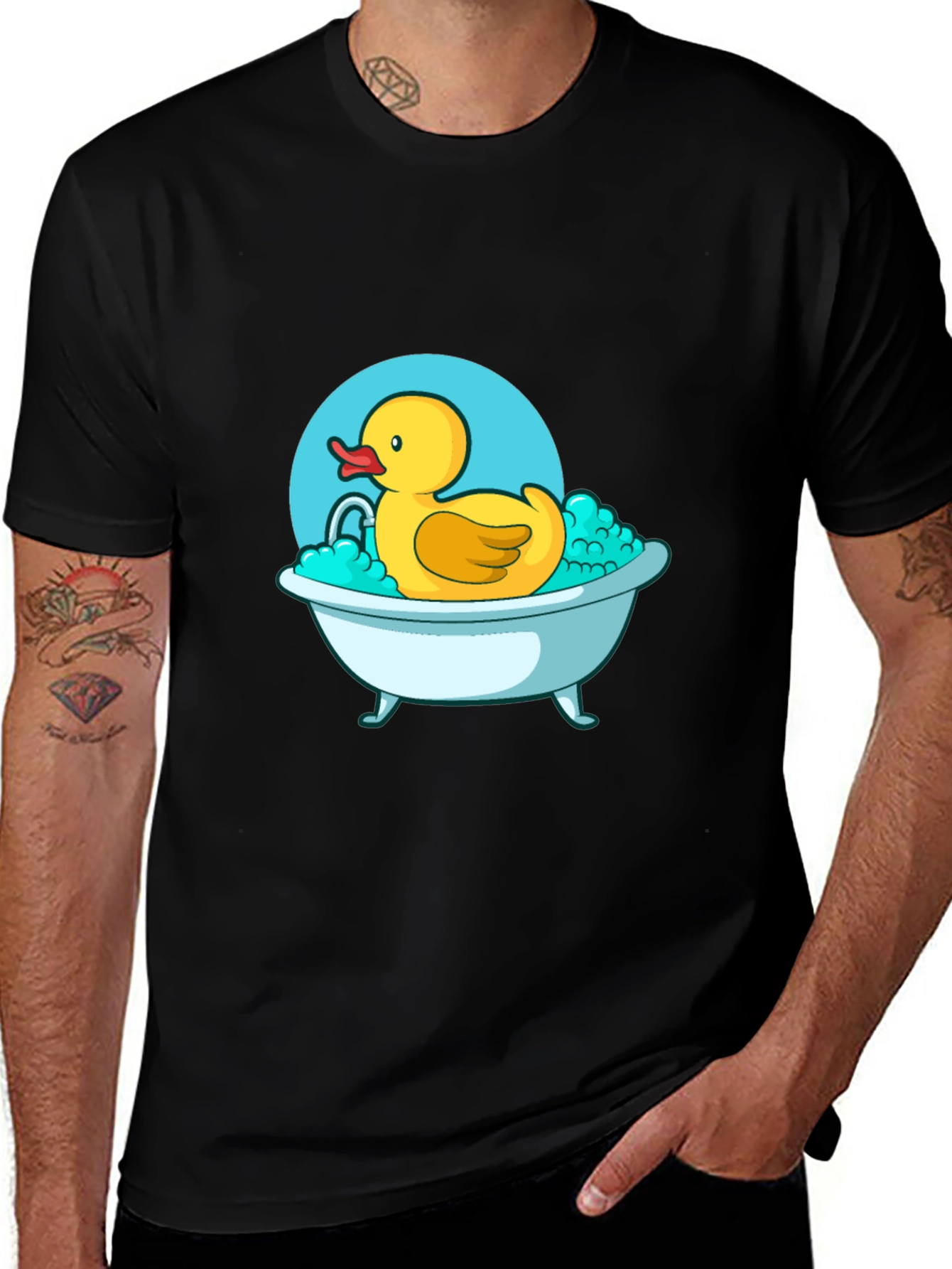 Rubber Duckie Bathtub Graphic Tee