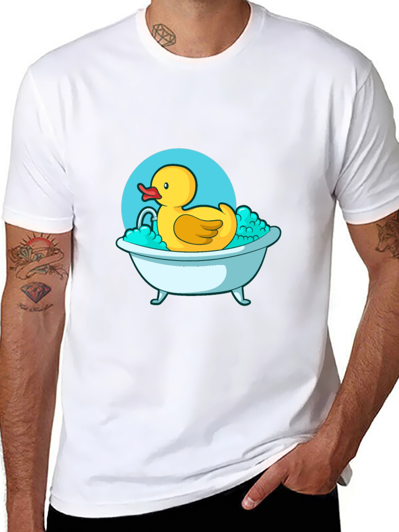 Rubber Duckie Bathtub Graphic Tee
