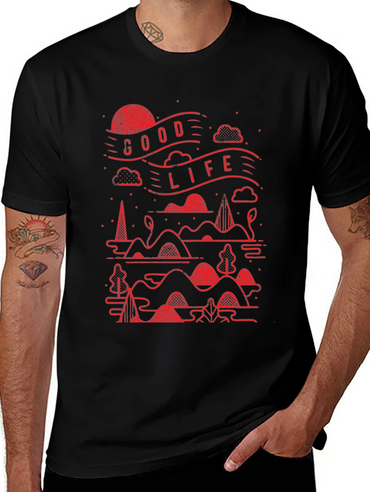 Good Life Graphic Tee - Black