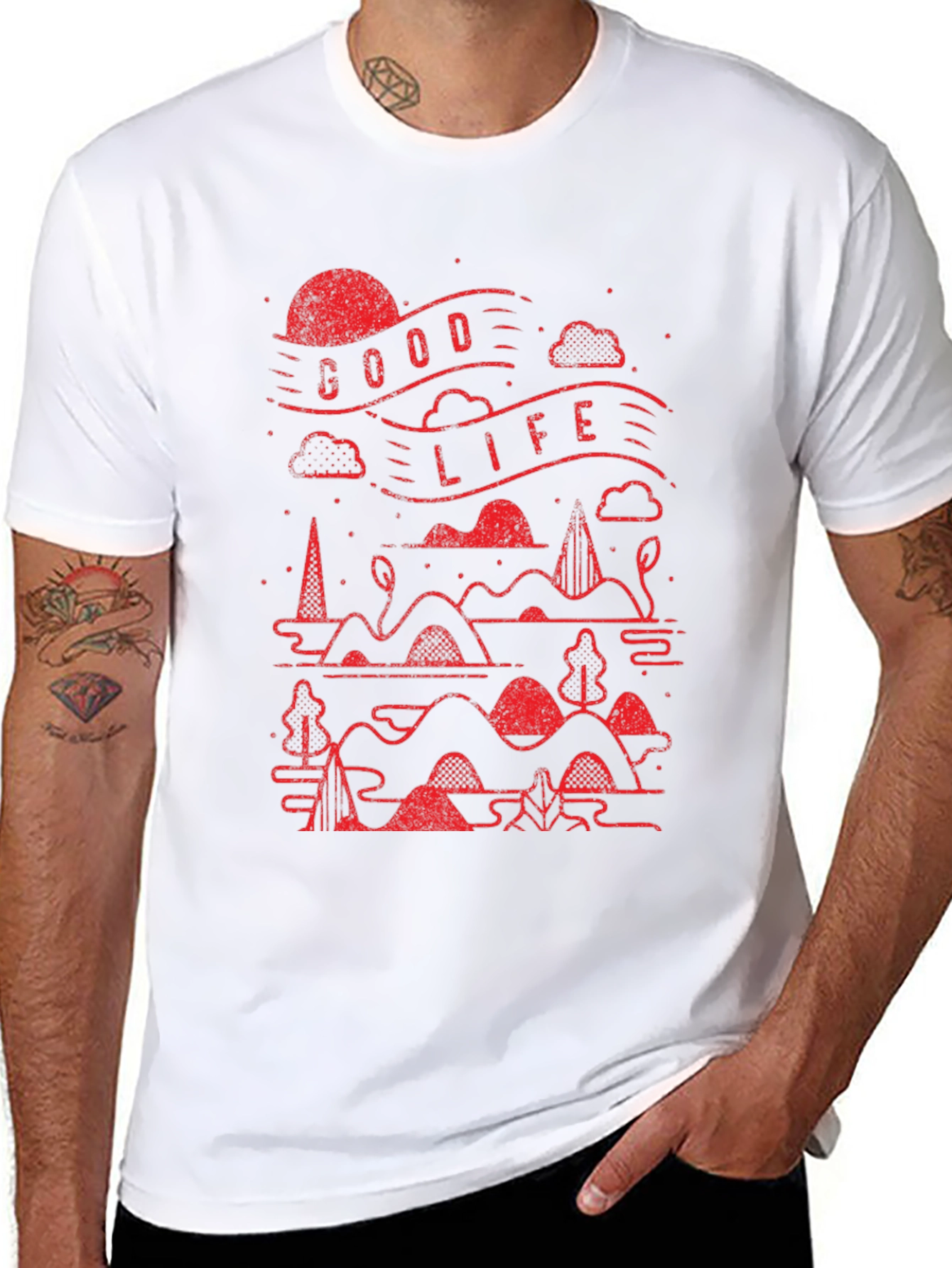 Good Life Graphic Tee - Black