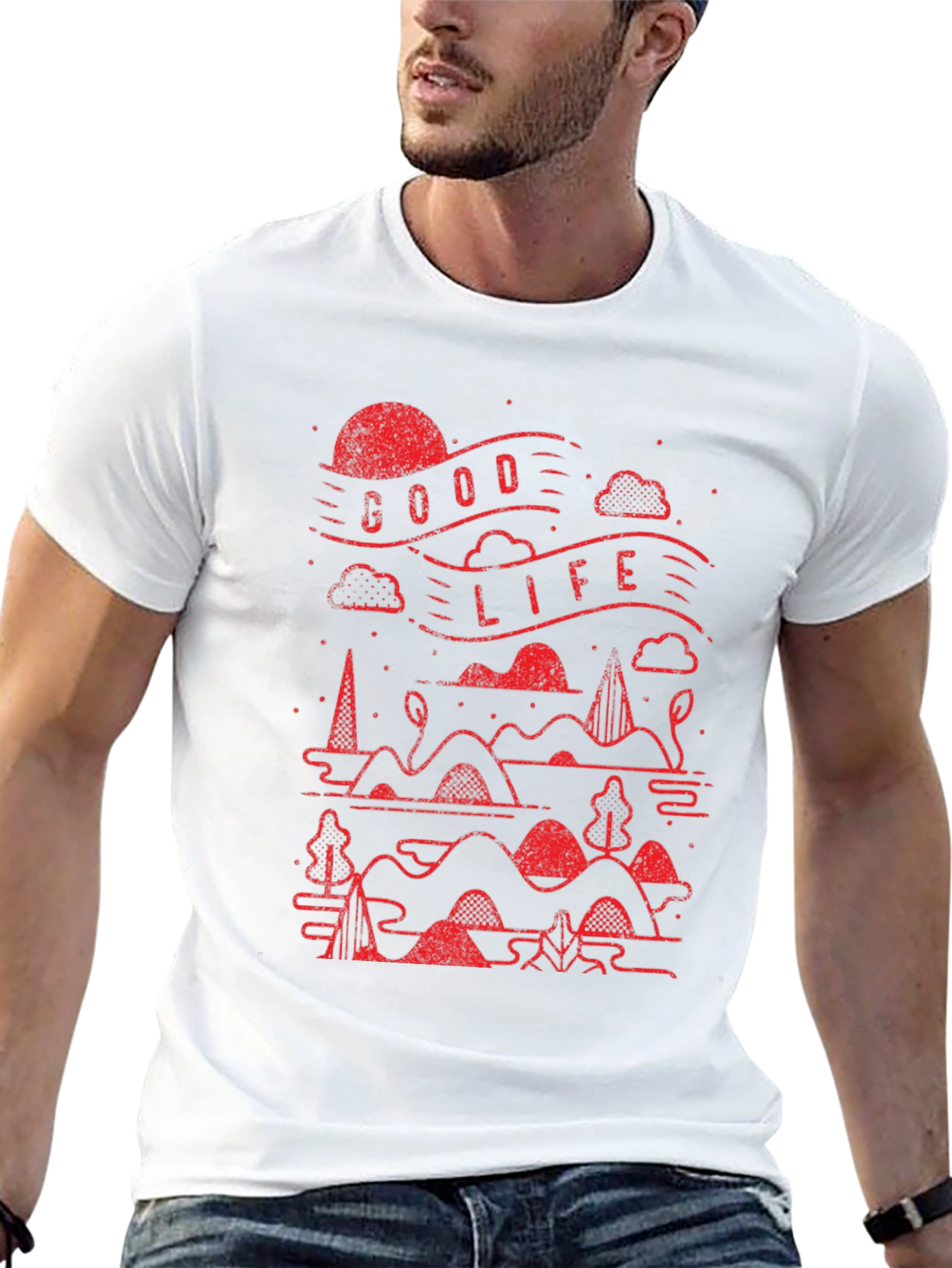 Good Life Graphic Tee - Black