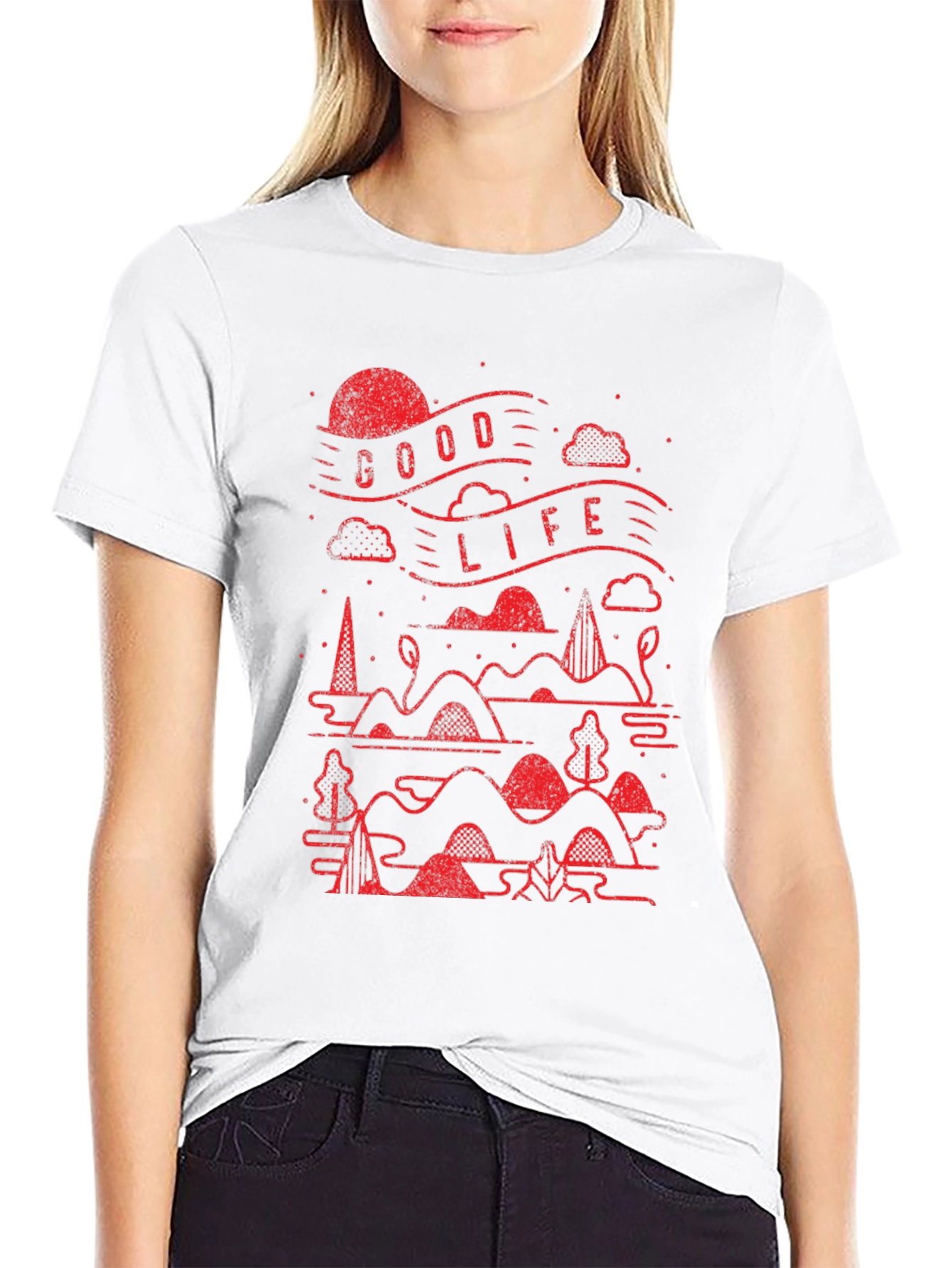 Good Life Graphic Tee - Black