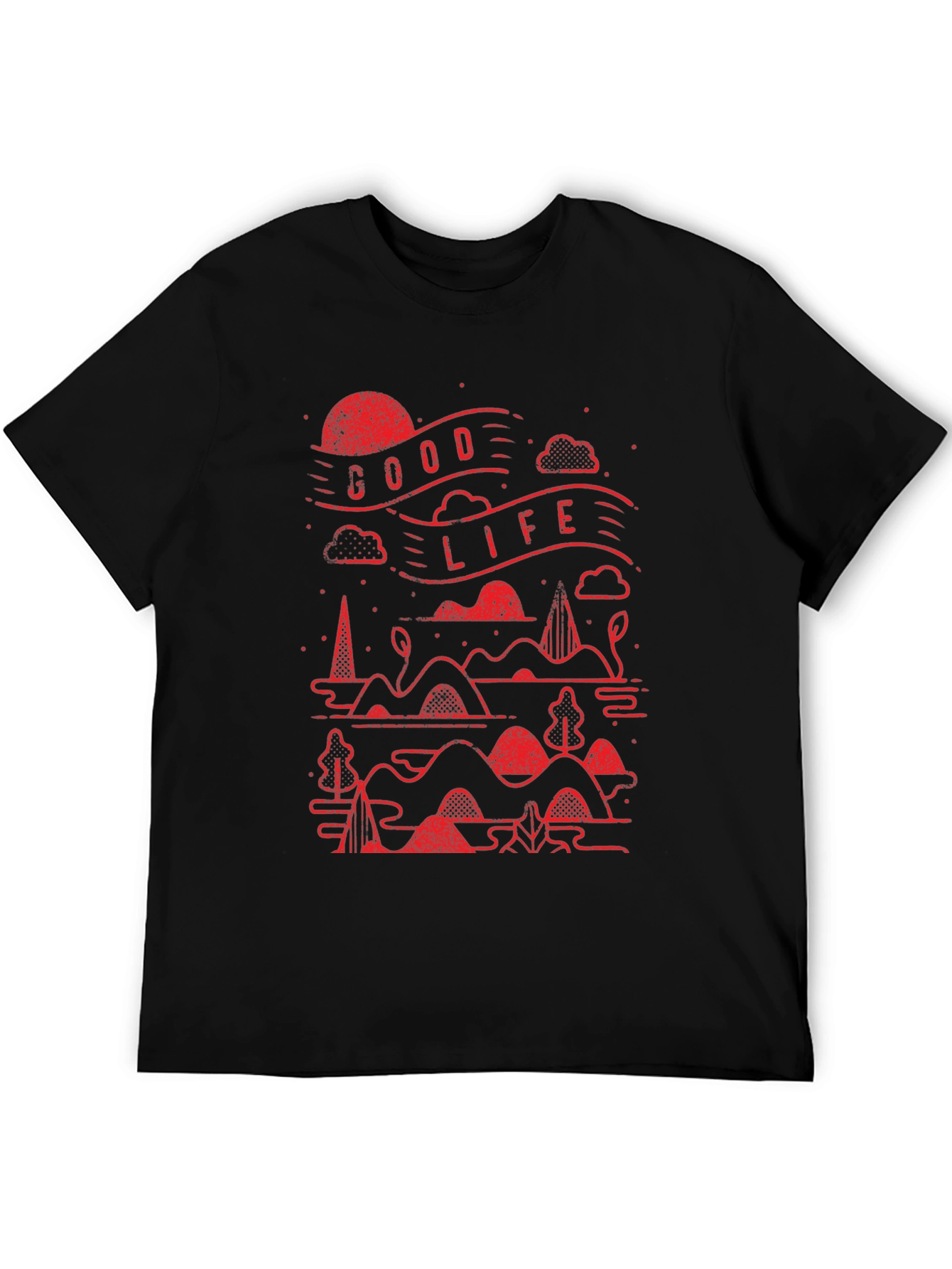 Good Life Graphic Tee - Black