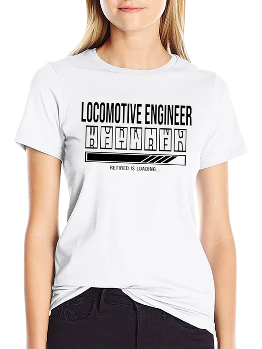 Locomotive Engineer Retired is Loading T-Shirt