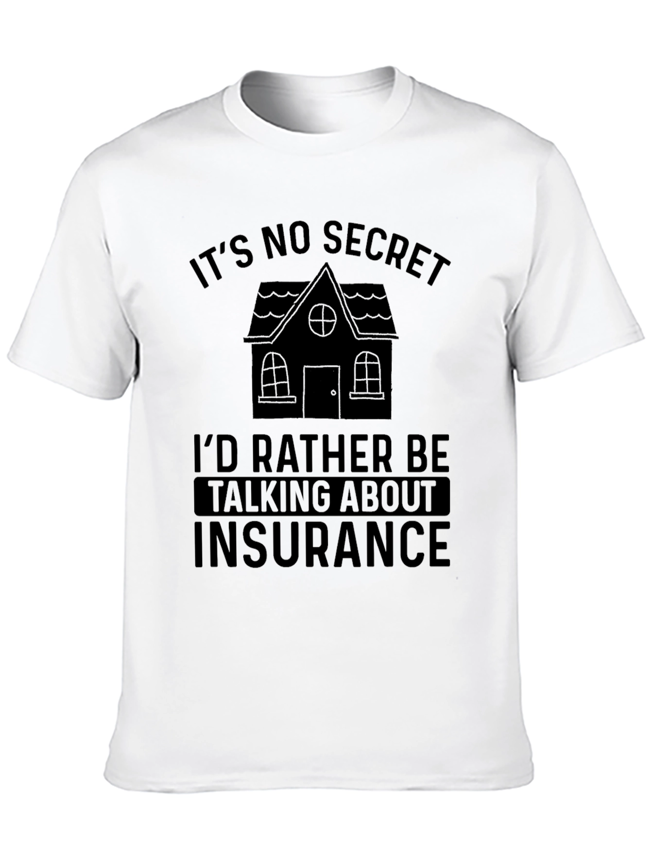 Insurance Lover Black T-Shirt