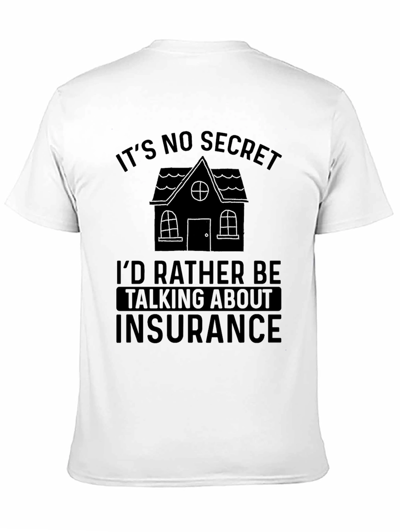 Insurance Lover Black T-Shirt