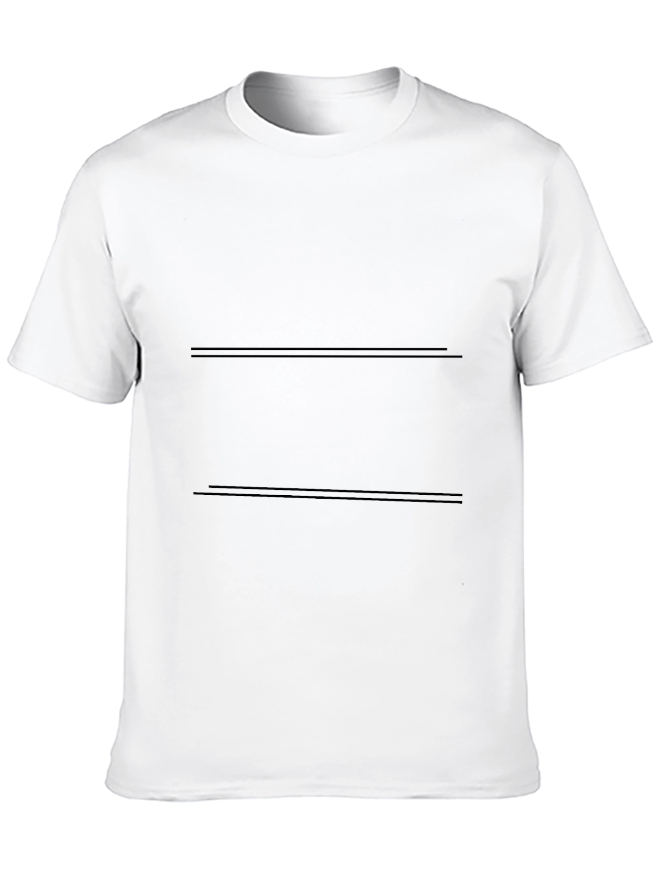Plain Black Short Sleeve T-Shirt