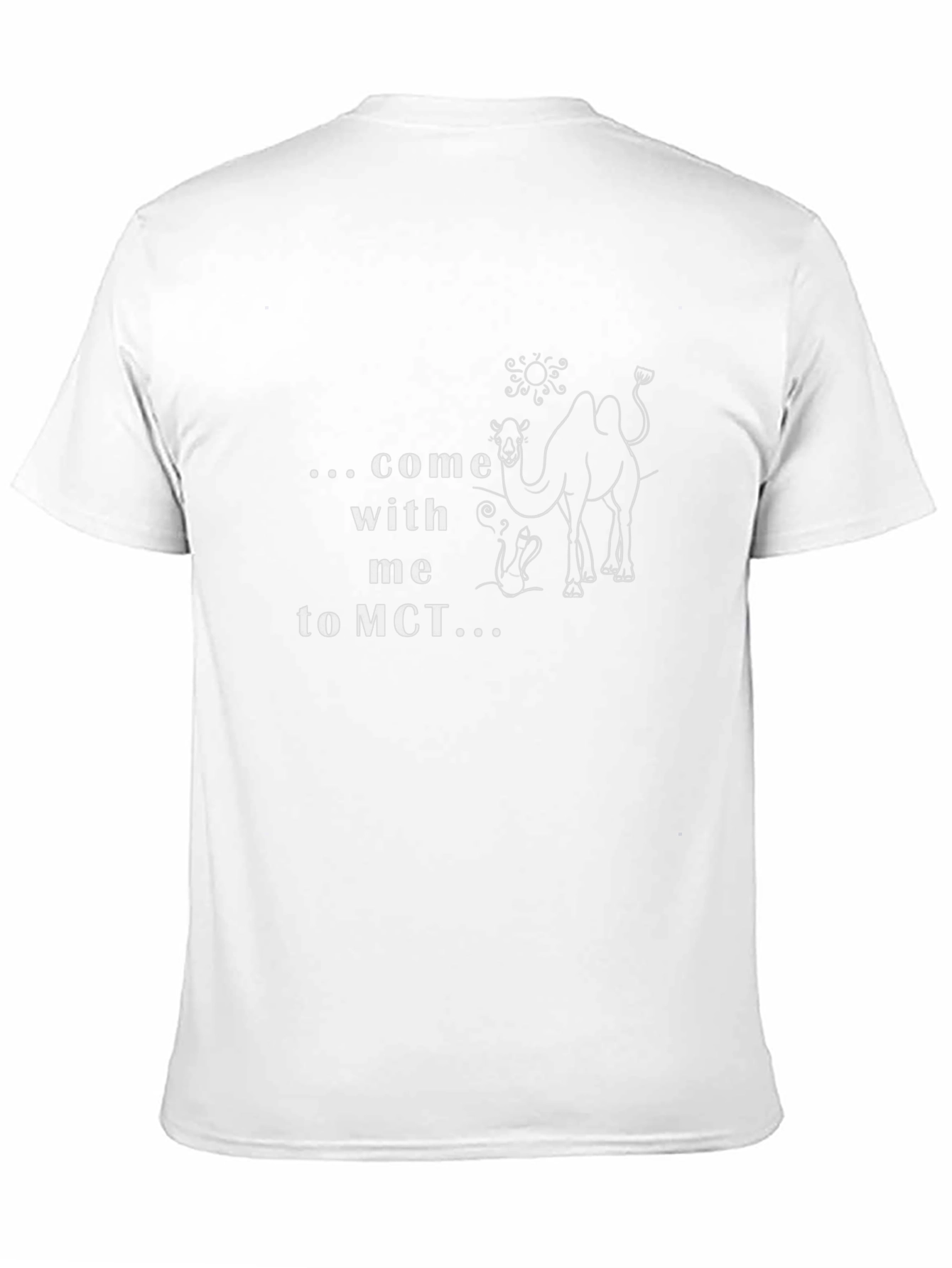 Come with me to MCT Black T-Shirt