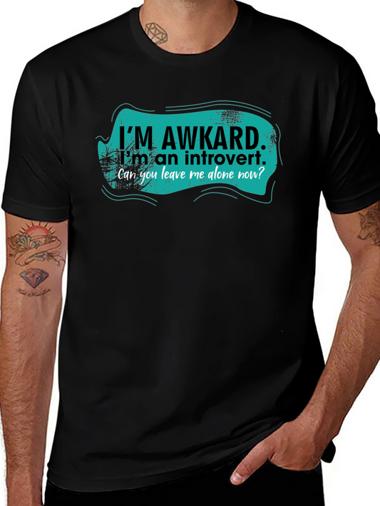 Awkward Introvert Graphic Tee