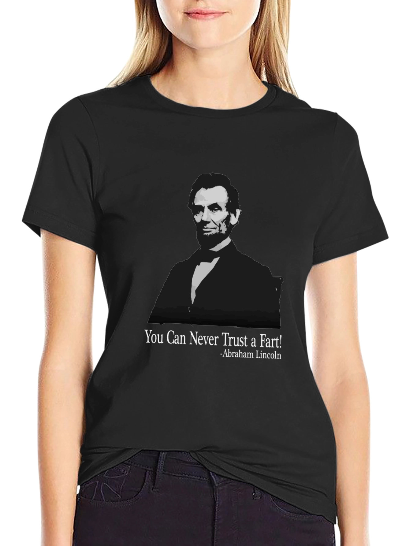 Abraham Lincoln Fart T-Shirt - Funny Quote Tee
