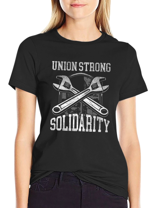 Union Strong Solidarity Graphic T-Shirt