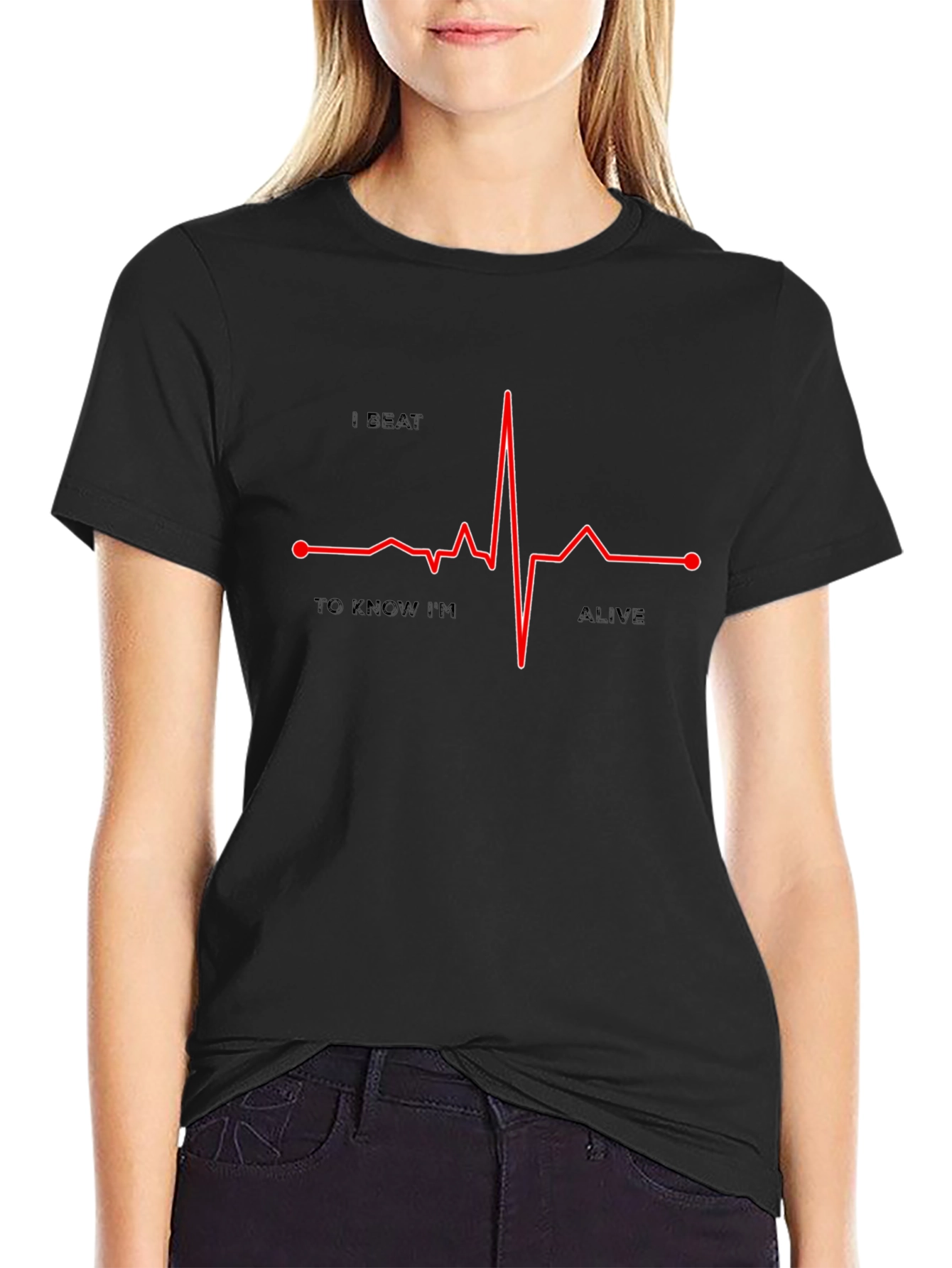 I Beat To Know Im Alive Graphic Tee