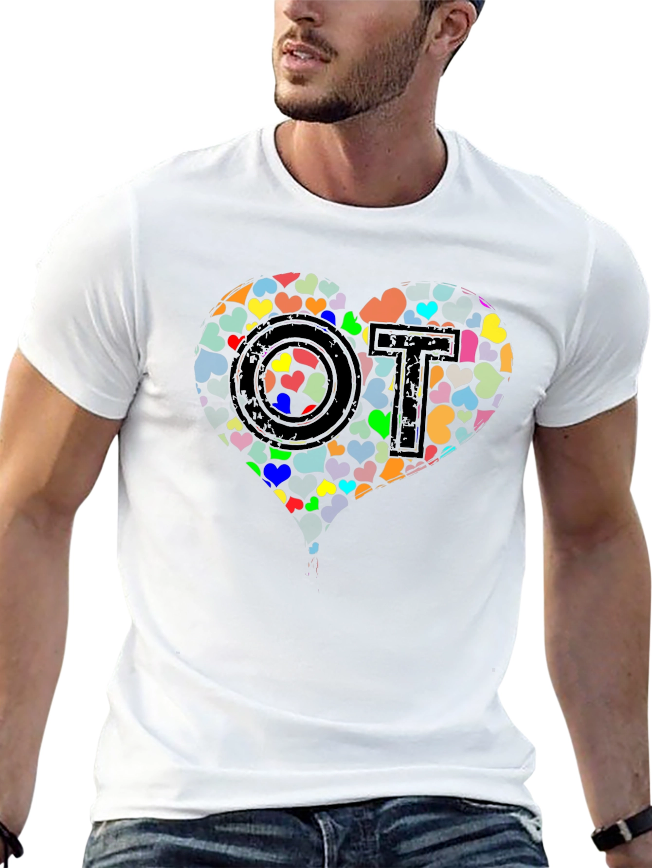 OT Heart T-Shirt - Occupational Therapy Tee