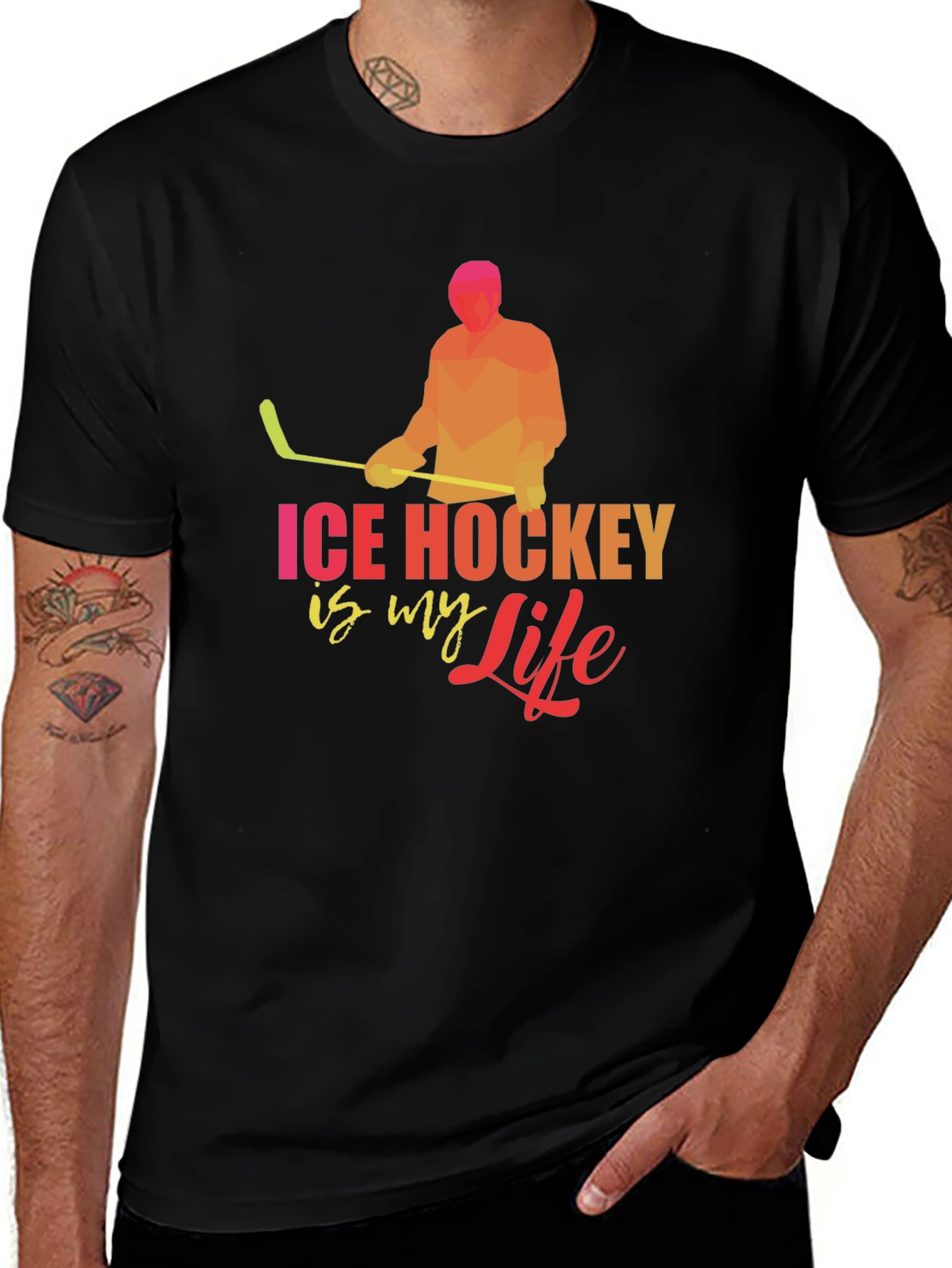 Ice Hockey is My Life T-Shirt
