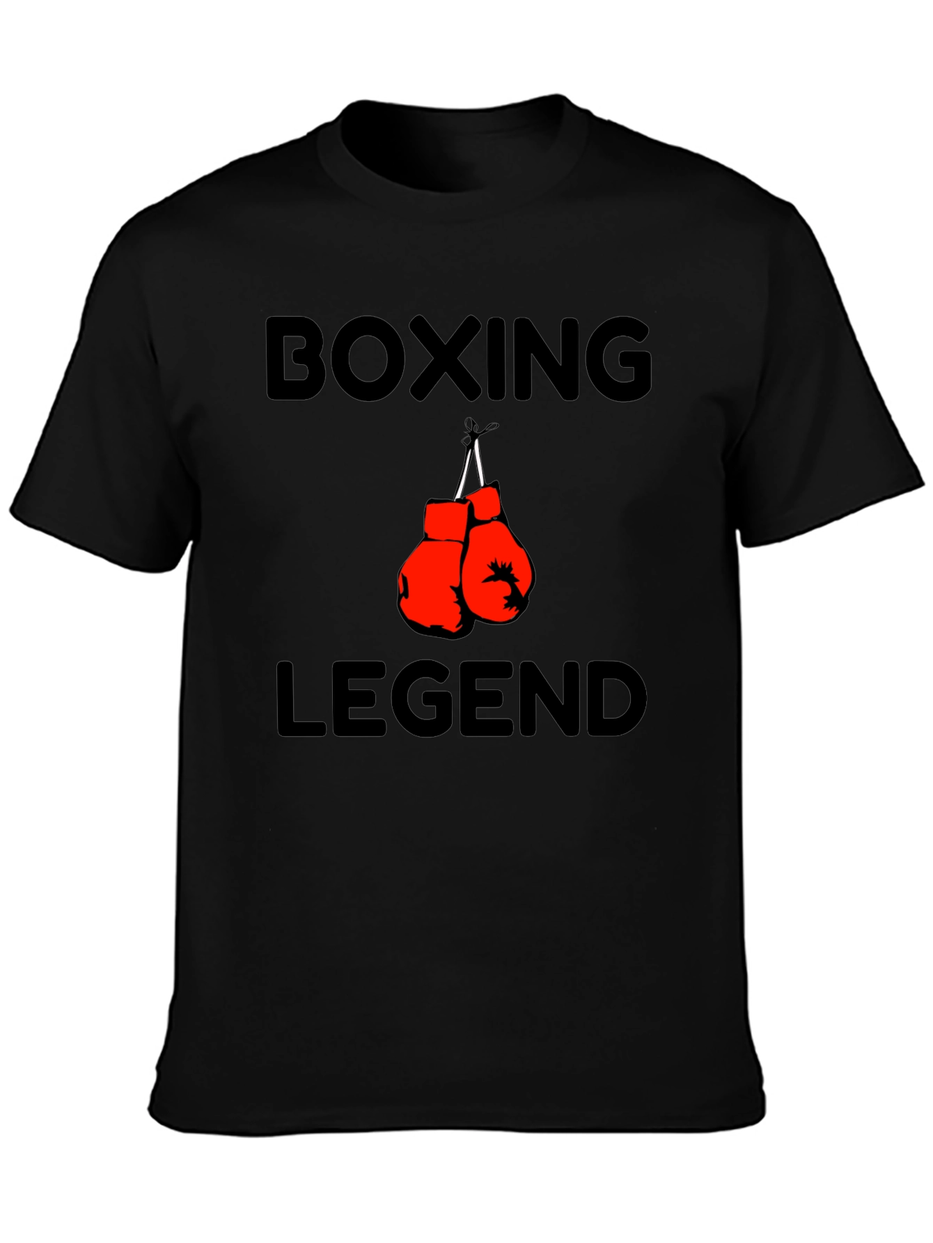 Boxing Legend Black T-Shirt