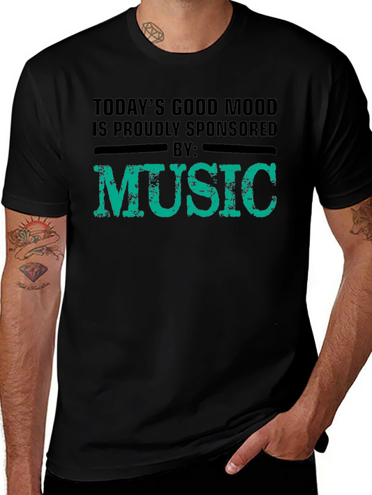 Music Sponsored Good Mood Graphic Tee
