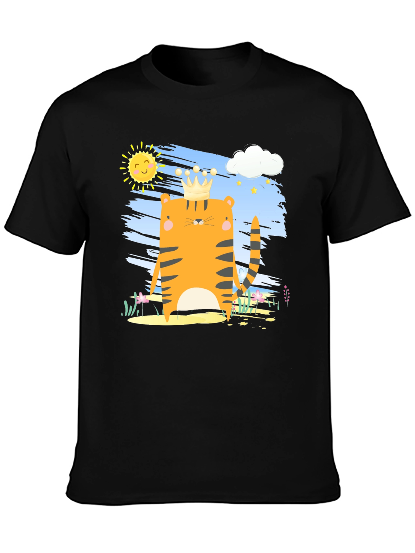 Tiger King T-Shirt - Cartoon Graphic Tee
