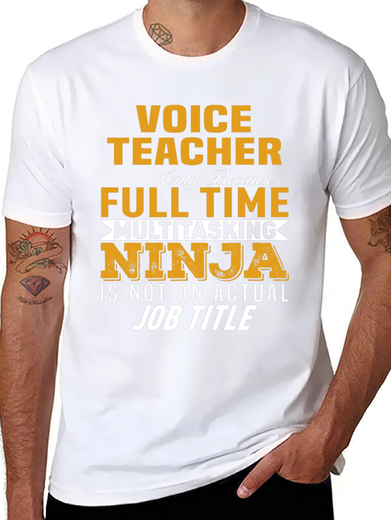 Voice Teacher T-Shirt: Multitasking Ninja