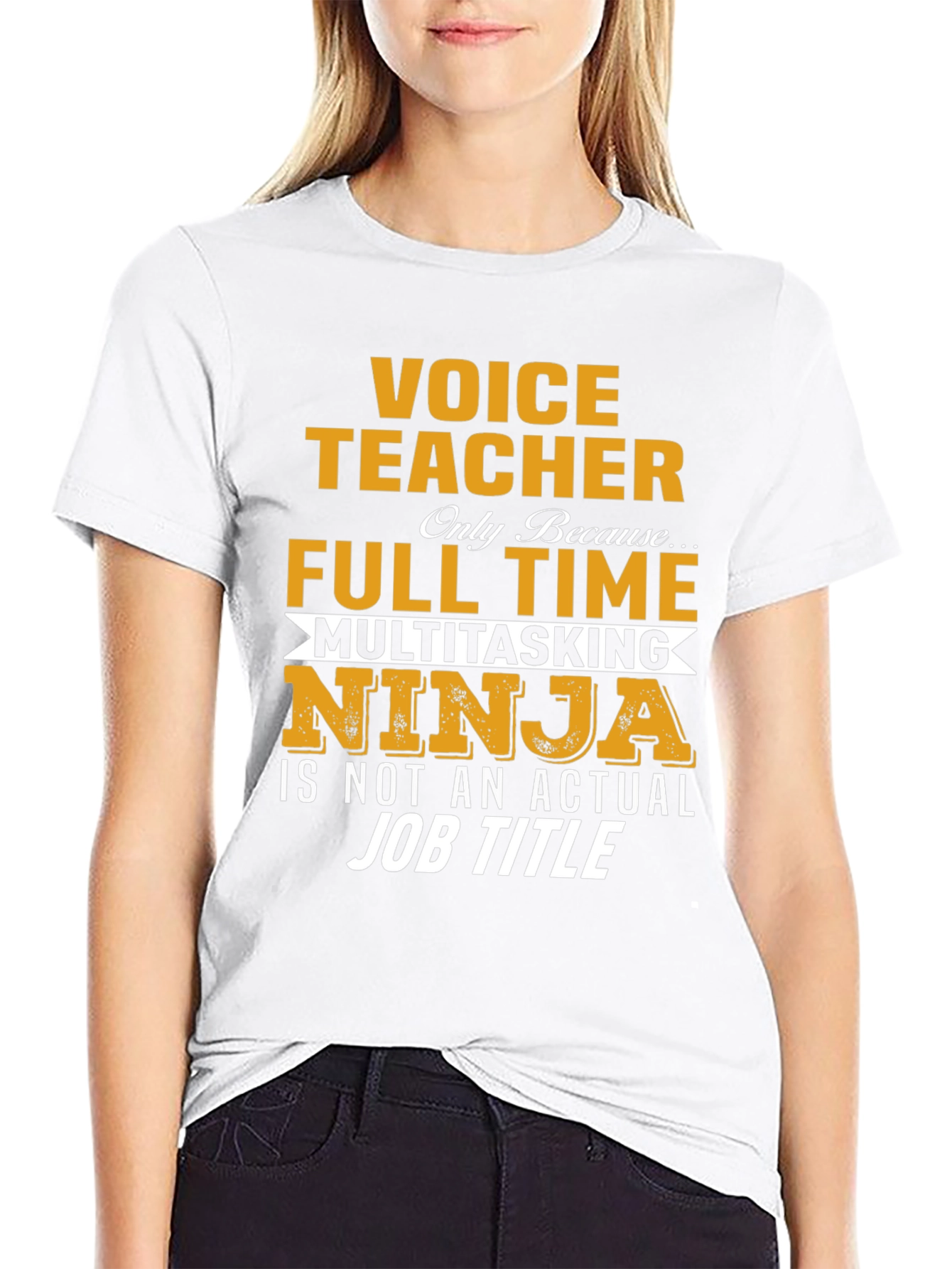 Voice Teacher T-Shirt: Multitasking Ninja