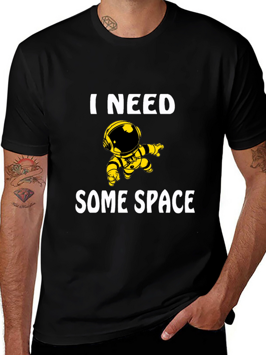 I Need Some Space Astronaut Graphic T-Shirt