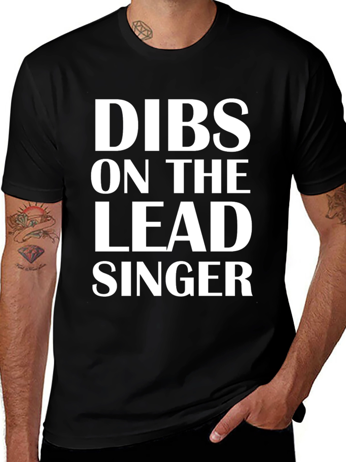 Dibs on the Lead Singer T-Shirt
