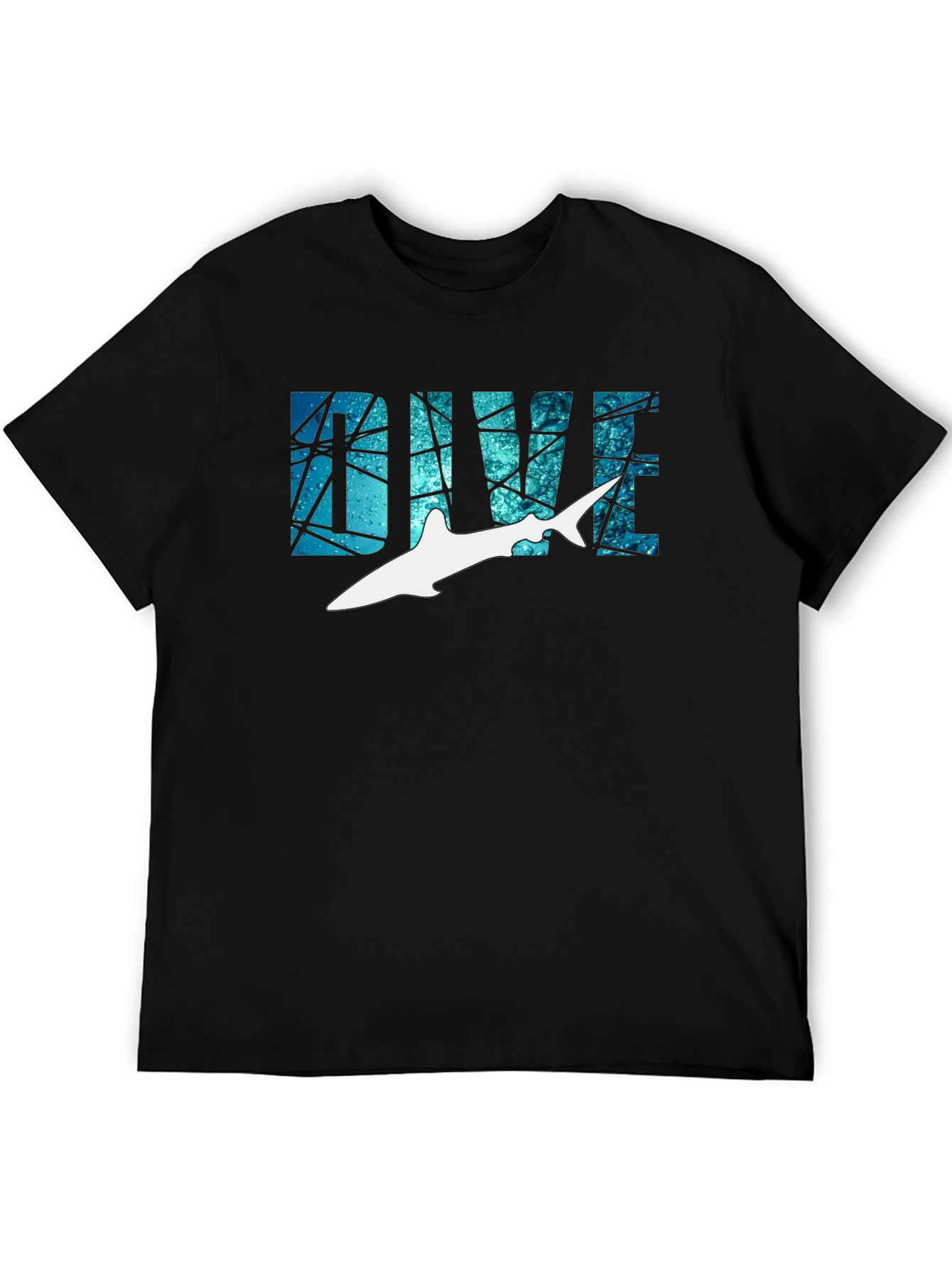 Dive Shark Graphic Tee - Ocean Lovers T-Shirt