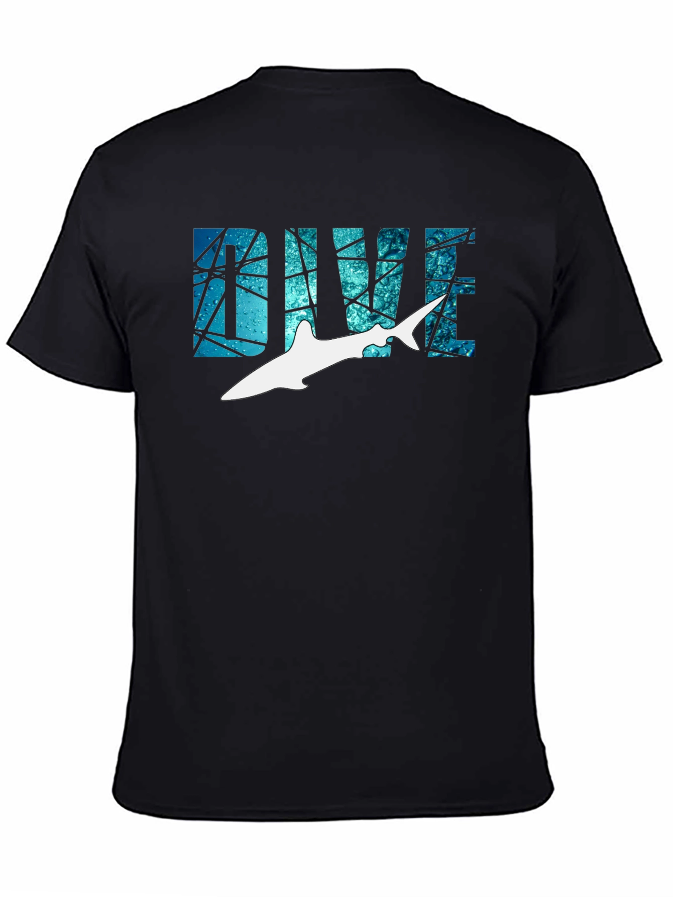 Dive Shark Graphic Tee - Ocean Lovers T-Shirt