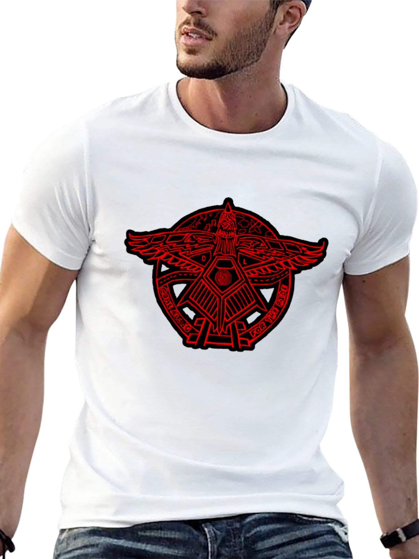 Eagle Crest Graphic Black T-Shirt