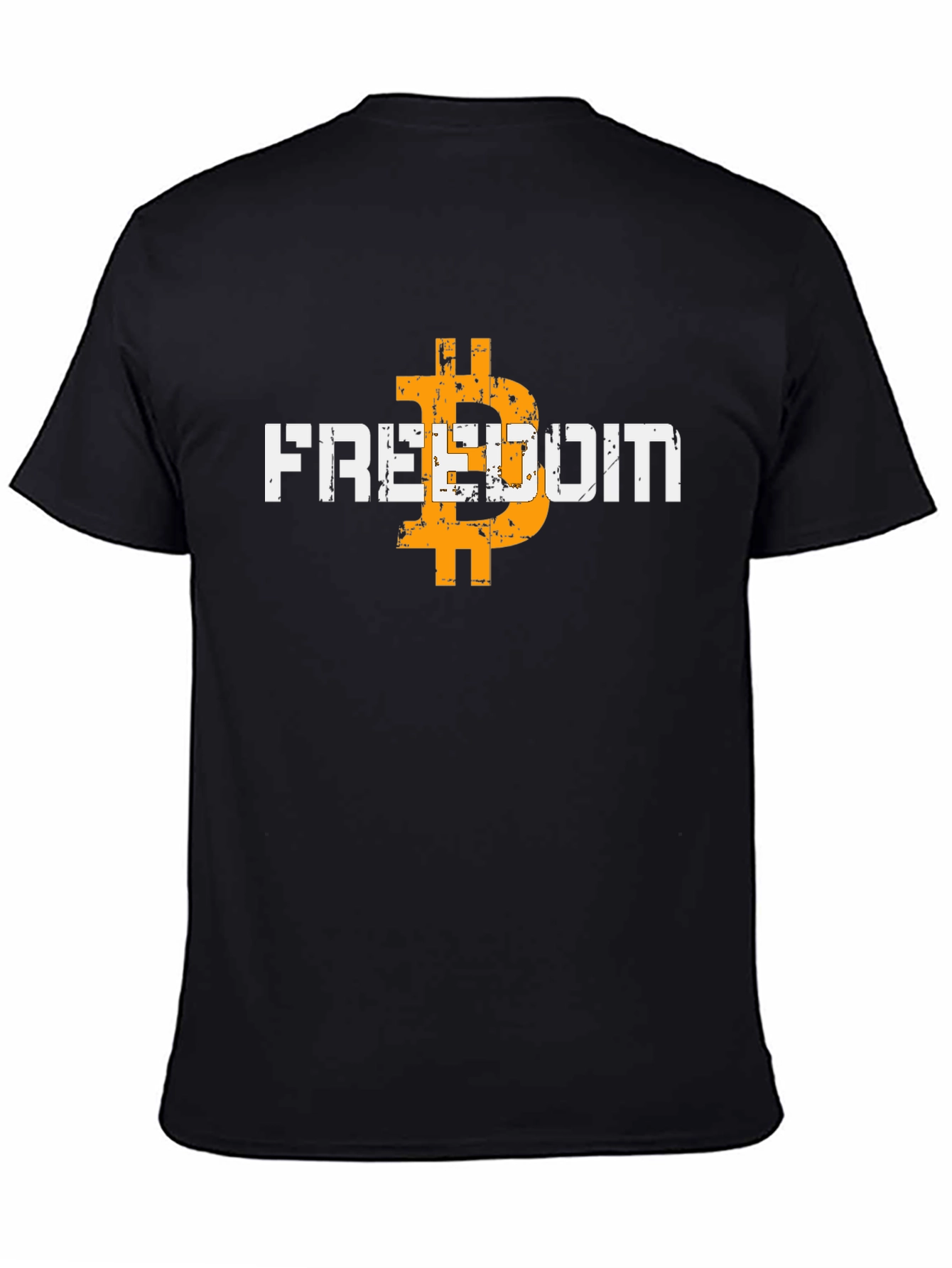 Freedom Bitcoin Graphic Tee - Crypto Currency T-Shirt