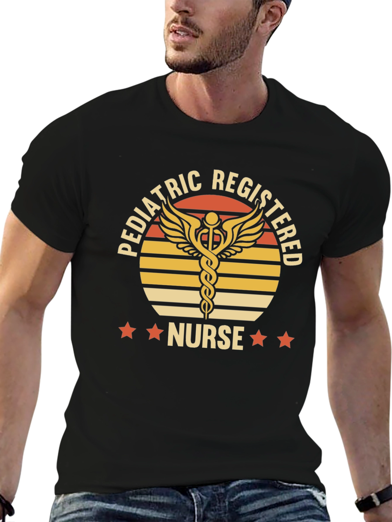 Pediatric Registered Nurse Graphic T-Shirt