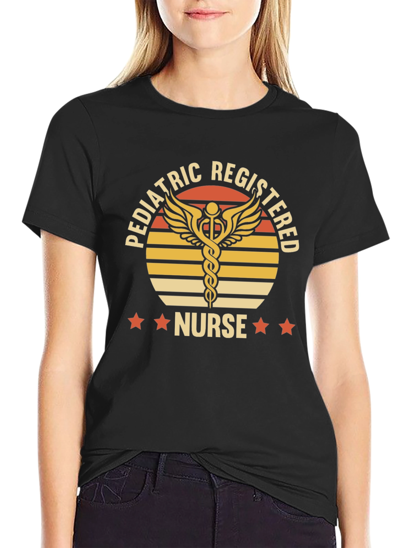 Pediatric Registered Nurse Graphic T-Shirt