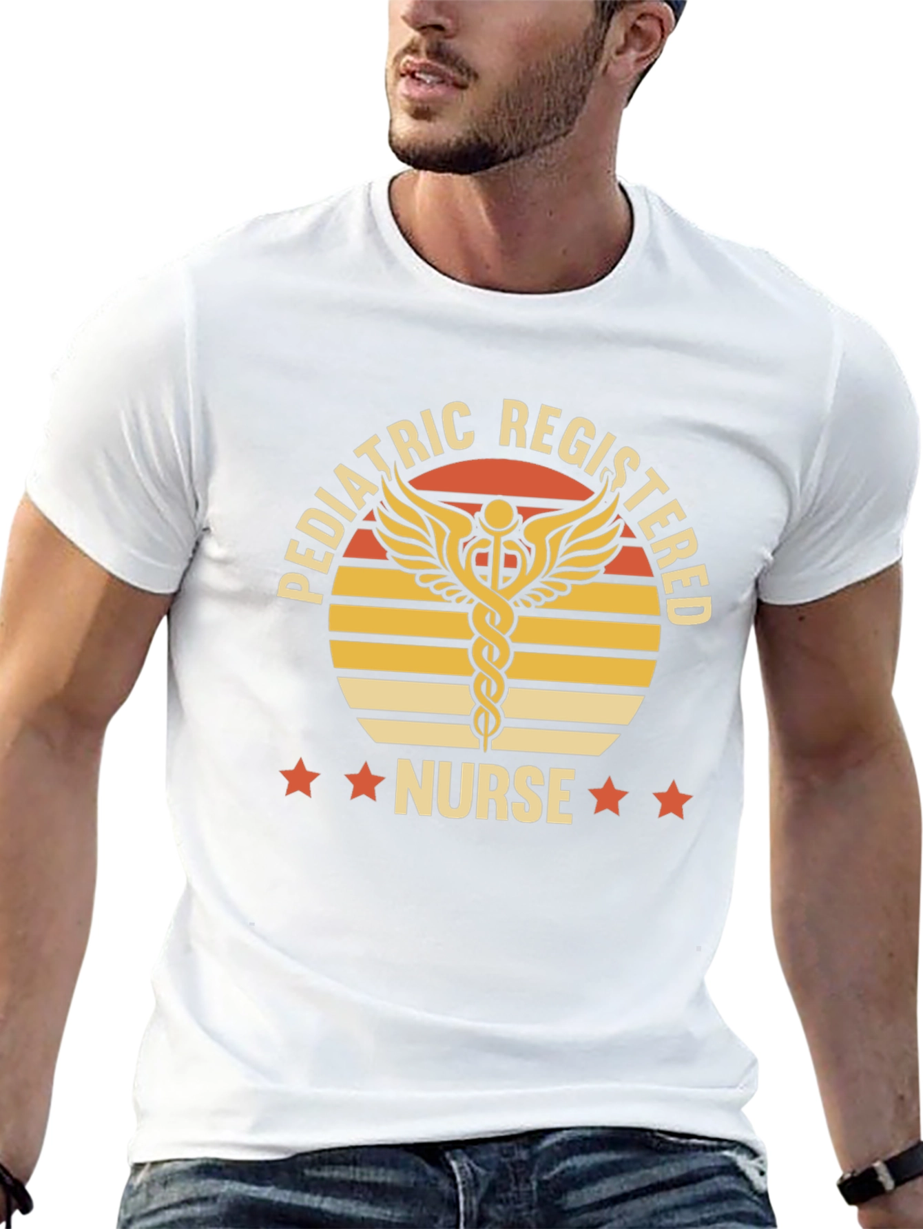 Pediatric Registered Nurse Graphic T-Shirt