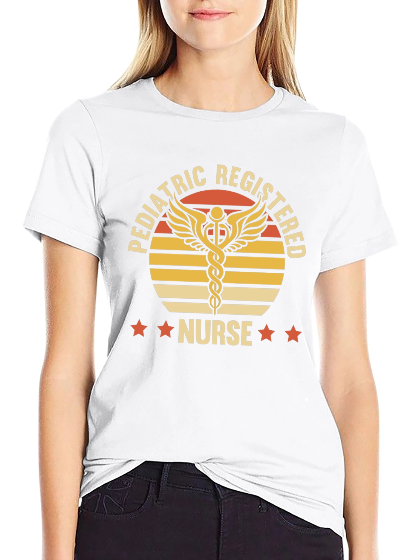 Pediatric Registered Nurse Graphic T-Shirt