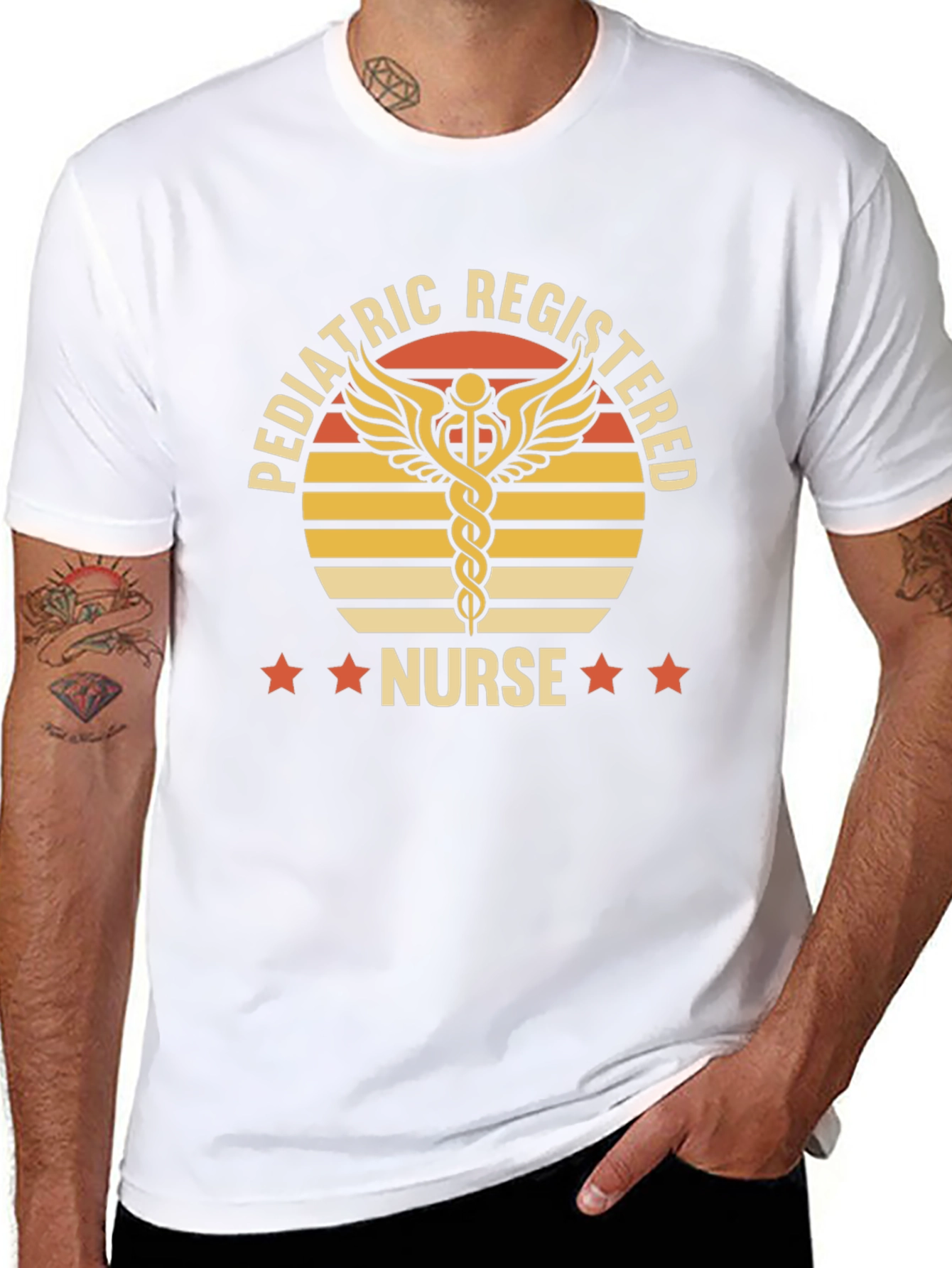 Pediatric Registered Nurse Graphic T-Shirt