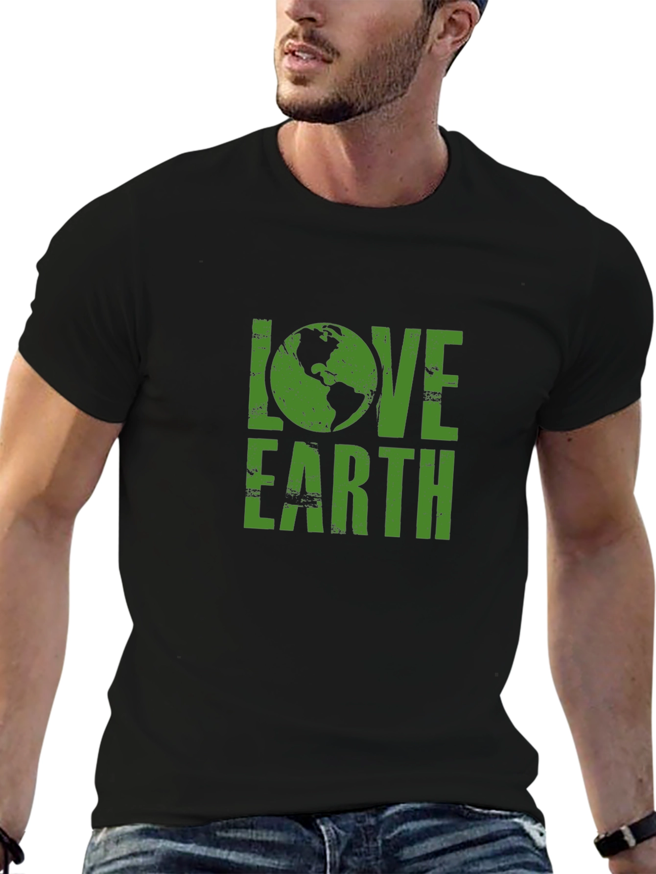 Love Earth Graphic Tee - Eco-Friendly Design