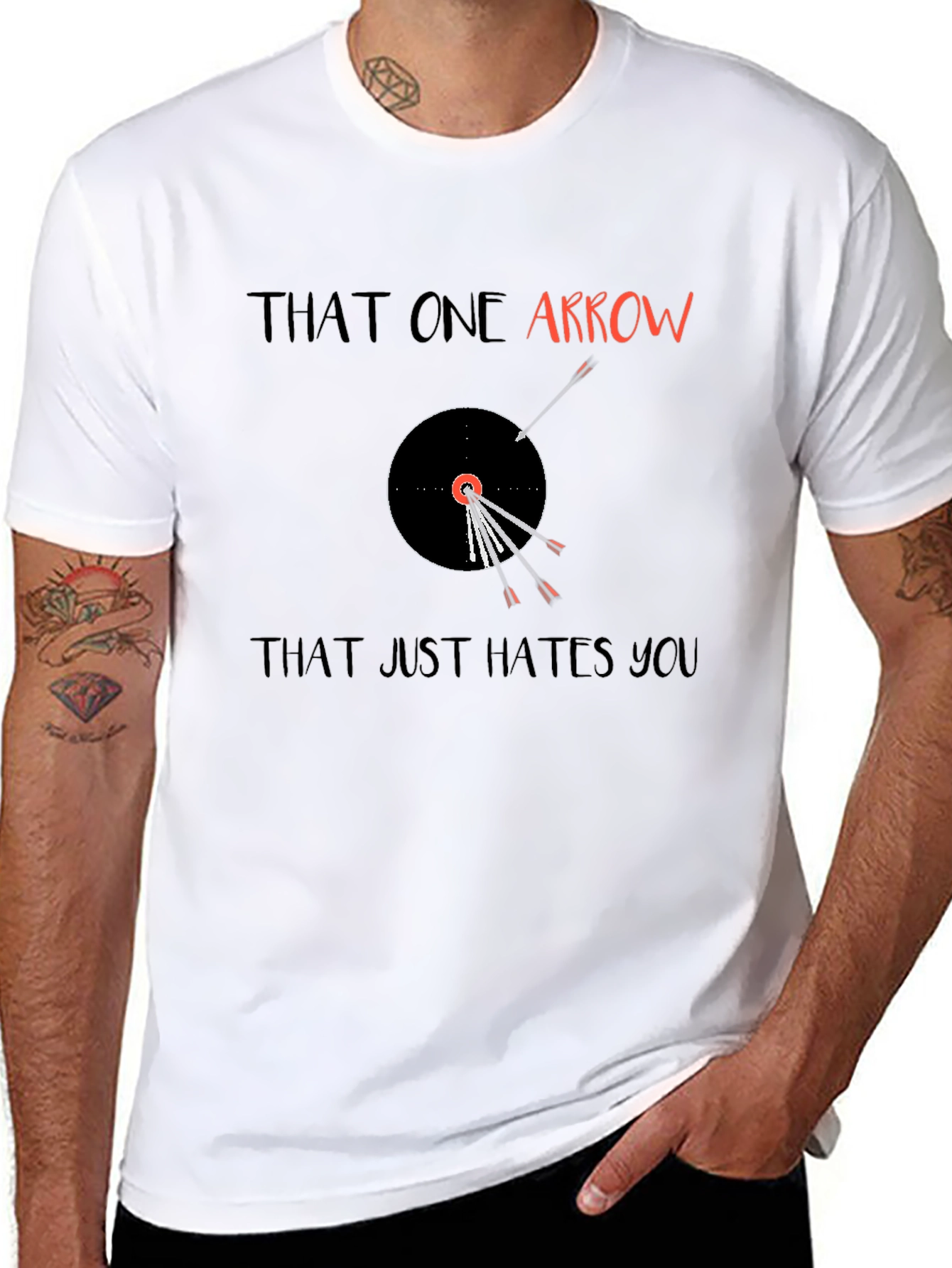 That One Arrow T-Shirt Funny Archer Humor Tee