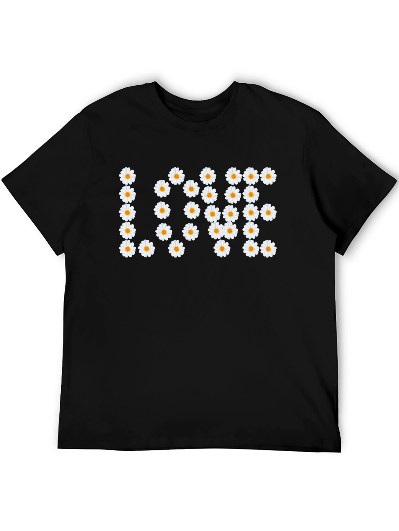 Daisy Love Graphic Tee - Black