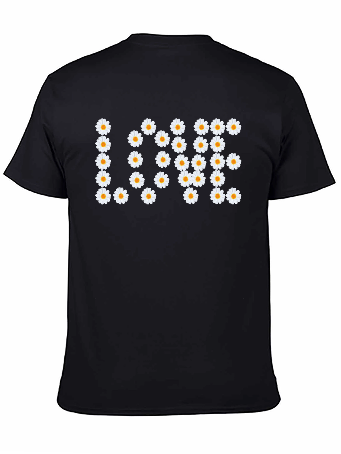 Daisy Love Graphic Tee - Black