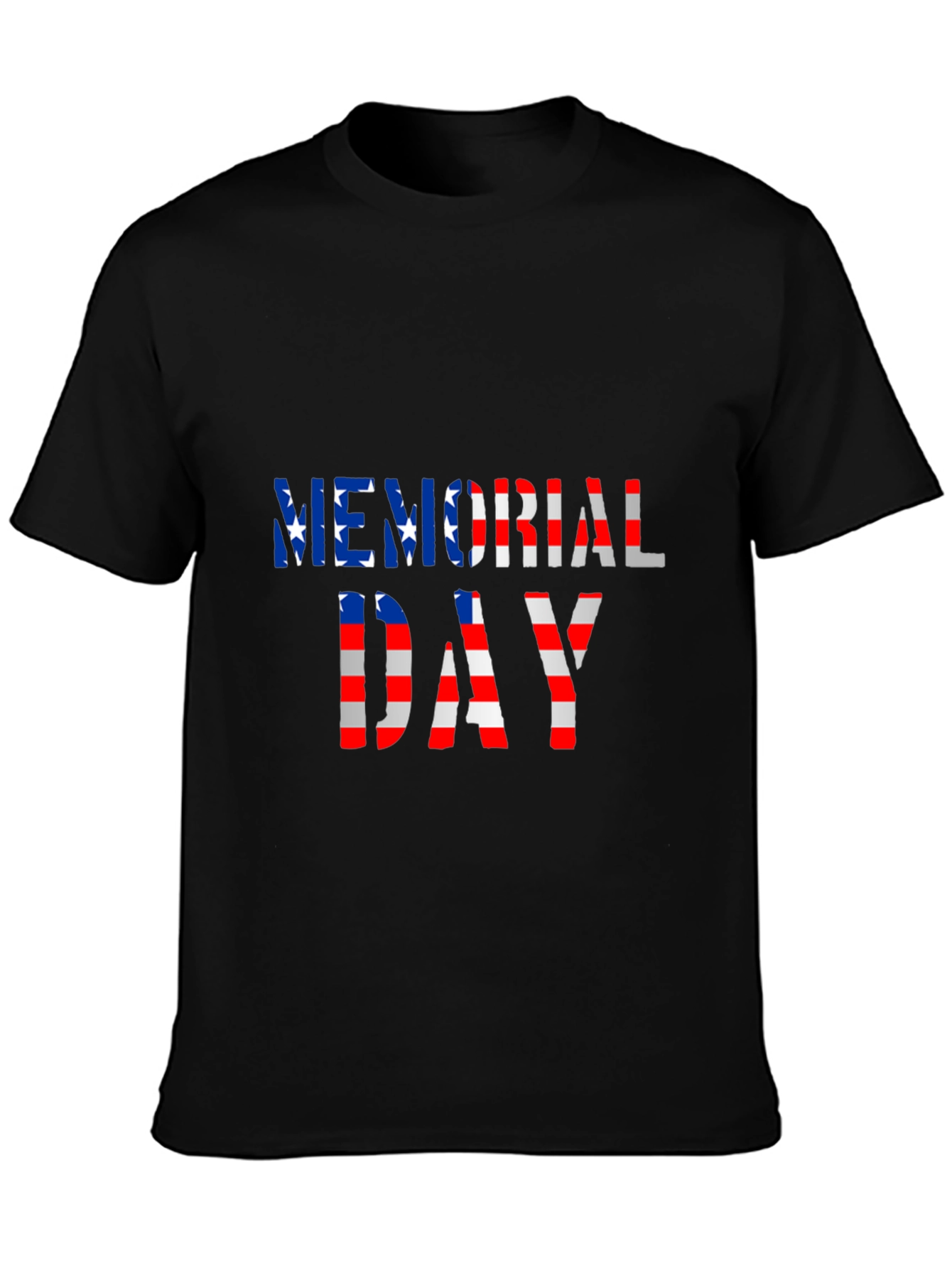 Memorial Day Graphic T-Shirt - Patriotic Design