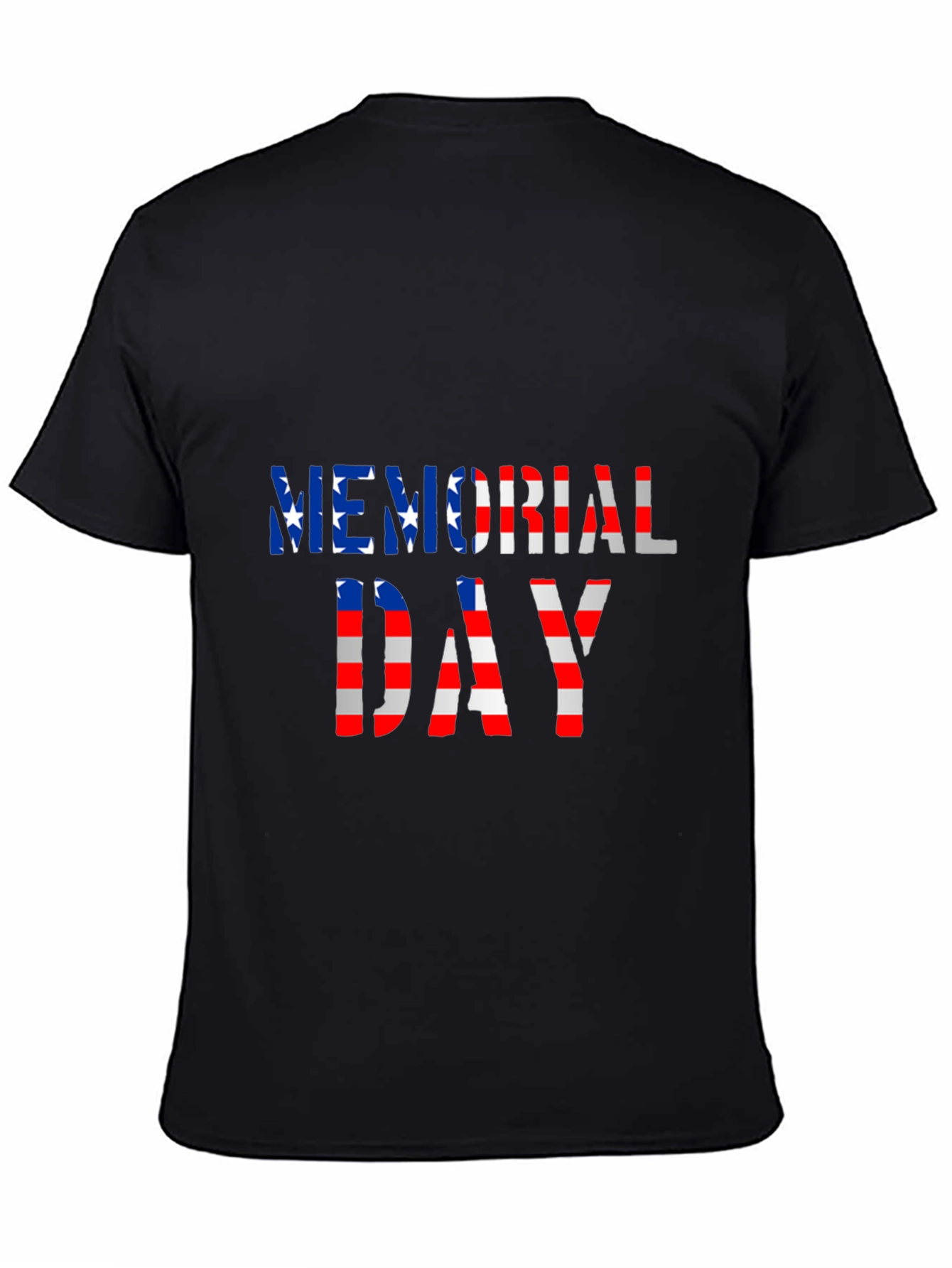 Memorial Day Graphic T-Shirt - Patriotic Design