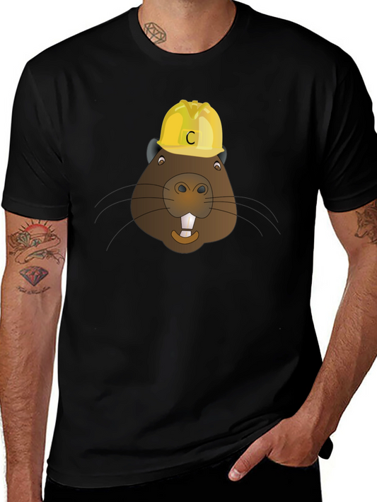 Beaver Builder T-Shirt - Cartoon Graphic Tee