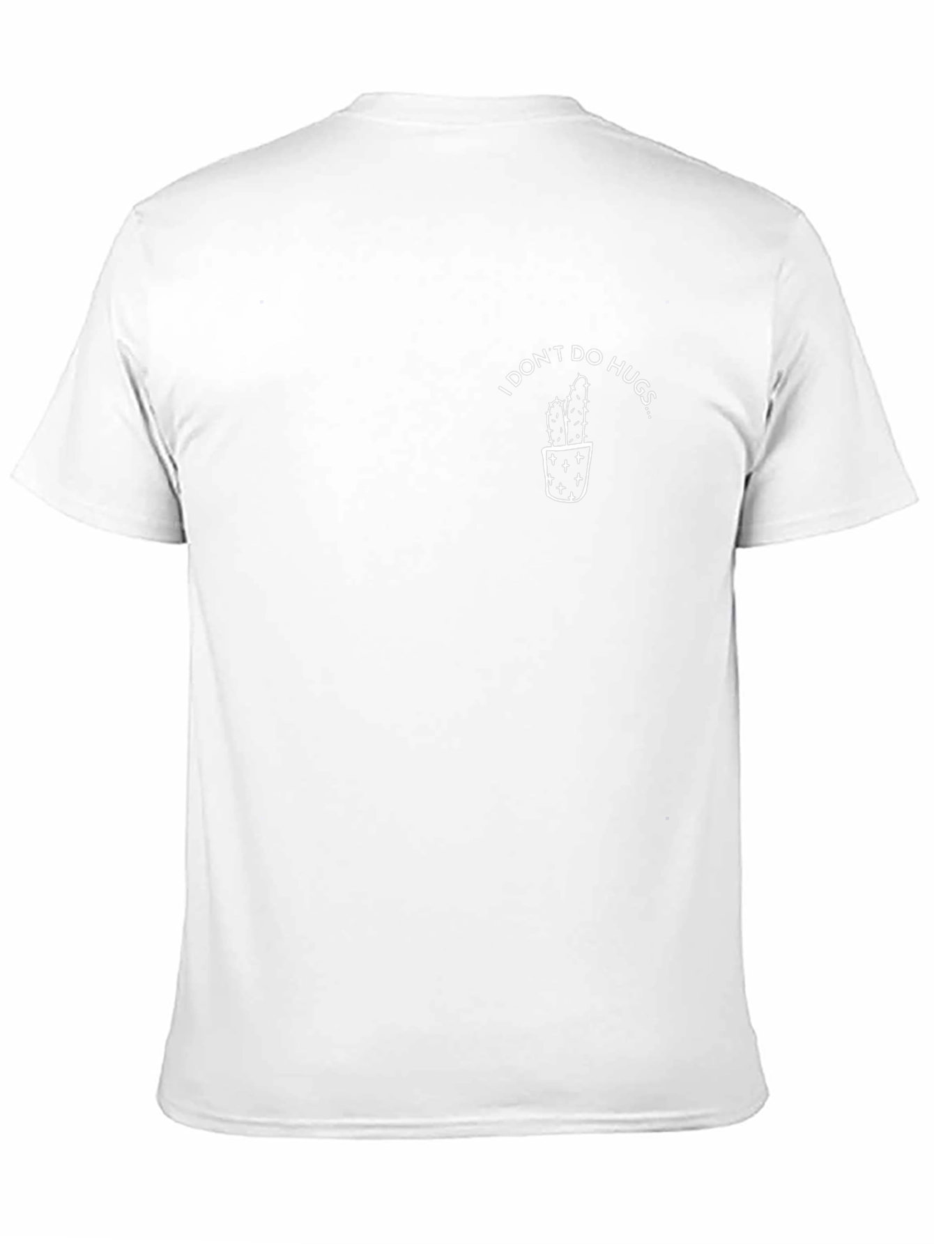 I Dont Do Hugs Cactus Graphic Tee