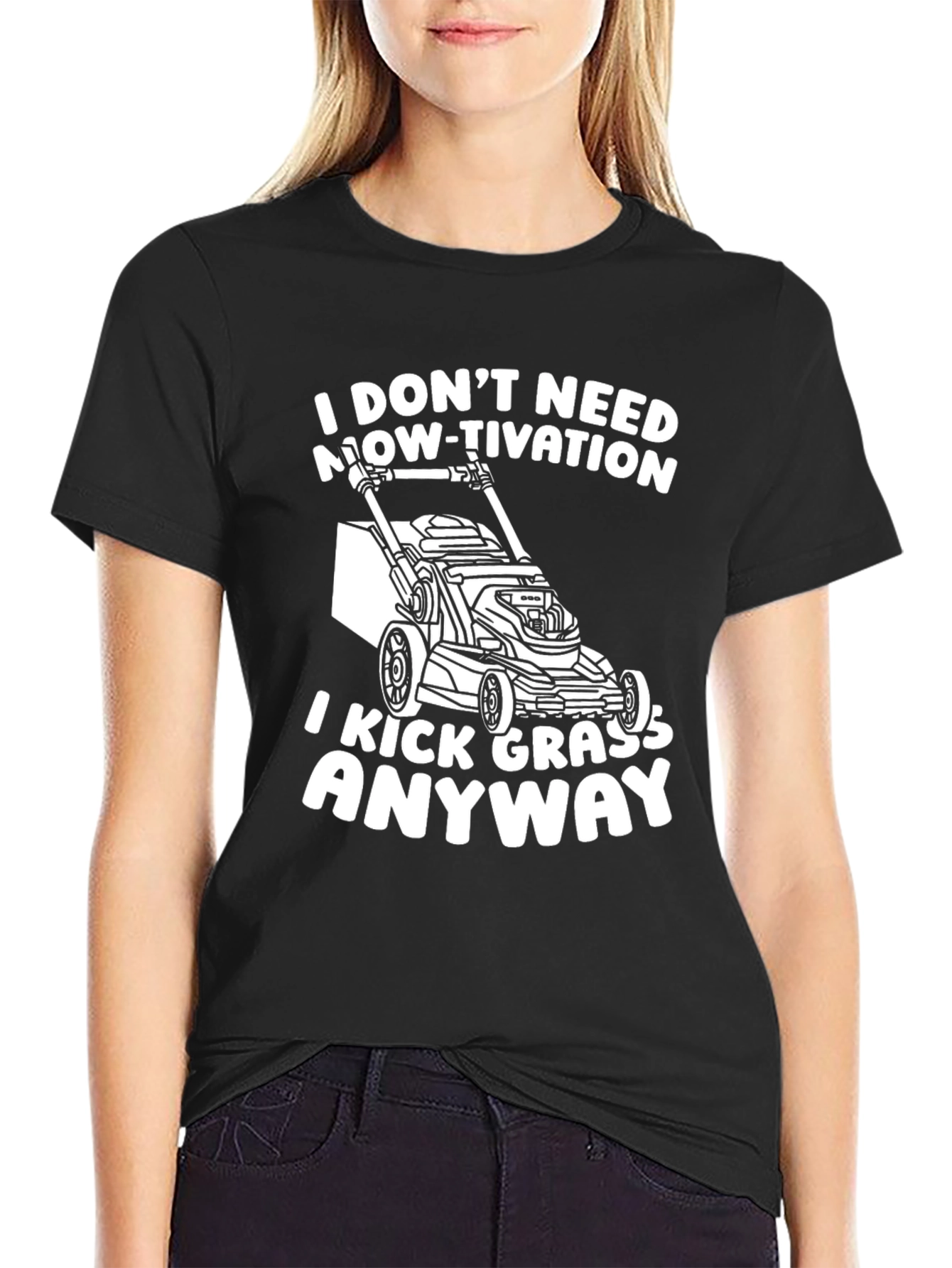 I Kick Grass Anyway Graphic Tee