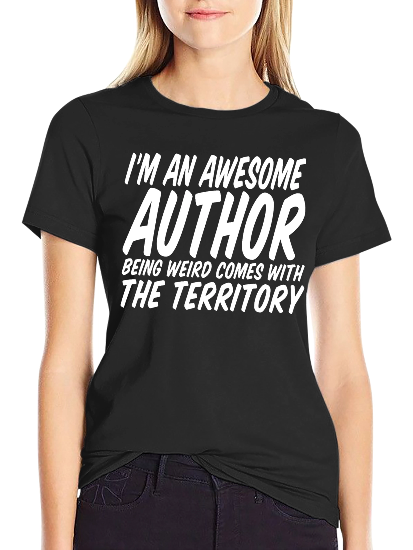 Awesome Author T-Shirt - Weirdness Included!