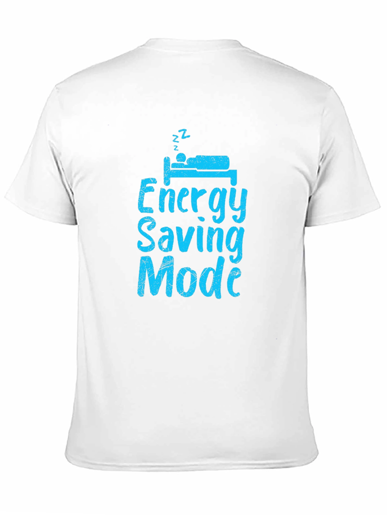 Energy Saving Mode - Black T-Shirt