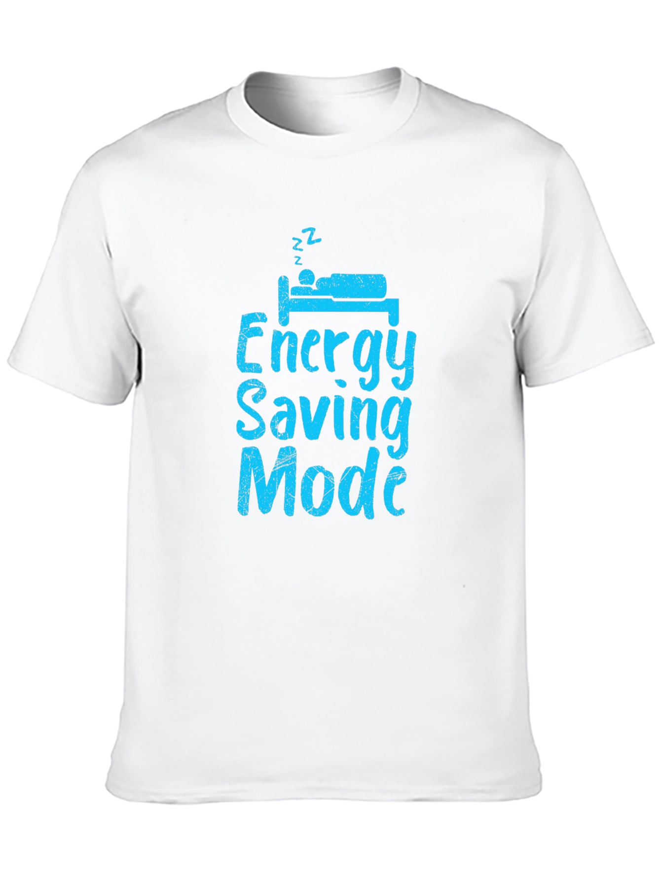 Energy Saving Mode - Black T-Shirt