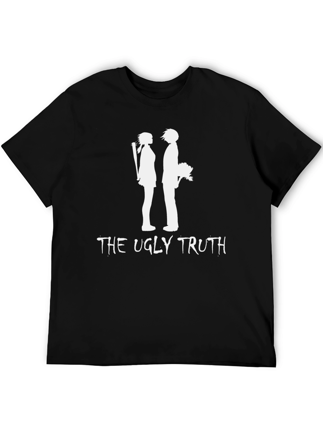 The Ugly Truth Graphic T-Shirt - Black Crew Neck