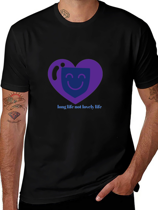 Heart Face Graphic T-Shirt